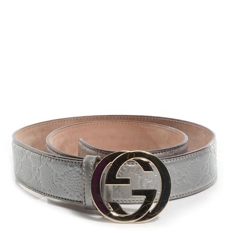 women gucci belt silver|gucci belt price women.